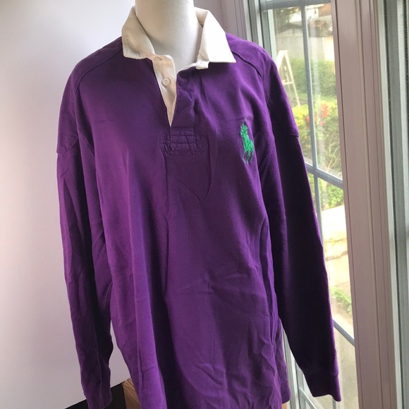 Polo Ralph Lauren Other - Men’s large Ralph Lauren polo rugby purple